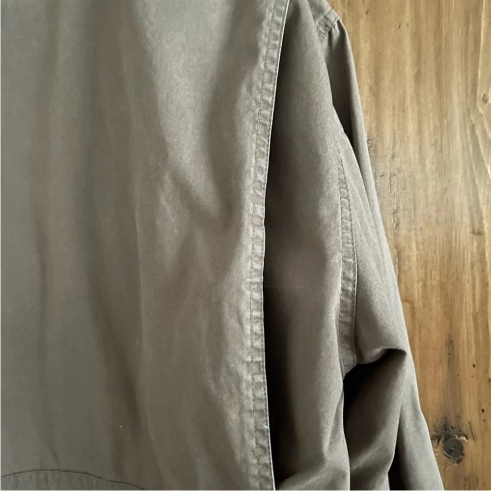 JCREW vintage classic chrome barn jacket cotton tan brown red plaid XS Oarsman - Picture 7 of 15